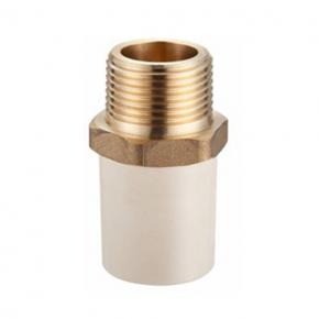 CPVC Male Coupling / Socket / Adaptor with brass thread