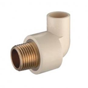 CPVC Male Elbow with brass 