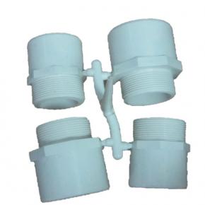 Plastic Injection Mould for pvc fittings Male thread adaptor 